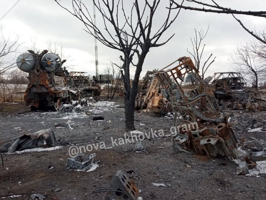24 лютого 2022 року біля Нової Каховки ворог розбив військову частину
