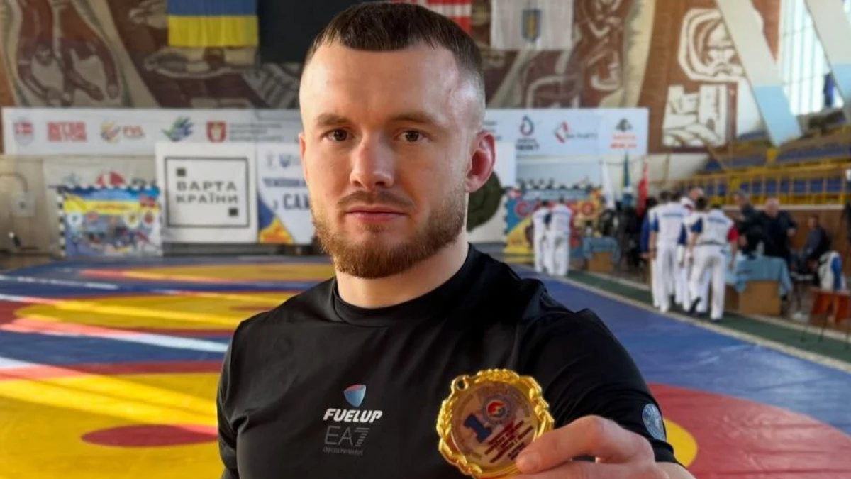 Спортсмен із Херсонщини став чемпіоном України з бойового самбо