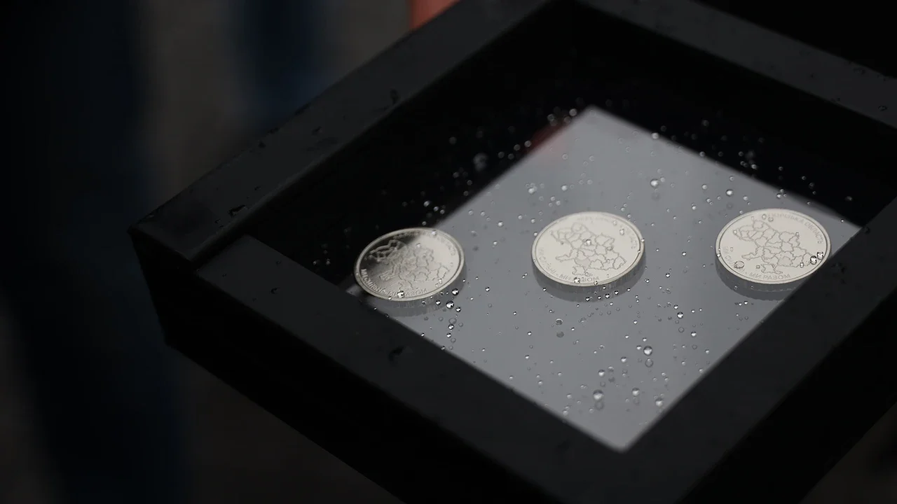 У четверті роковини російського вторгнення НБУ випустив монету на честь Херсонщини