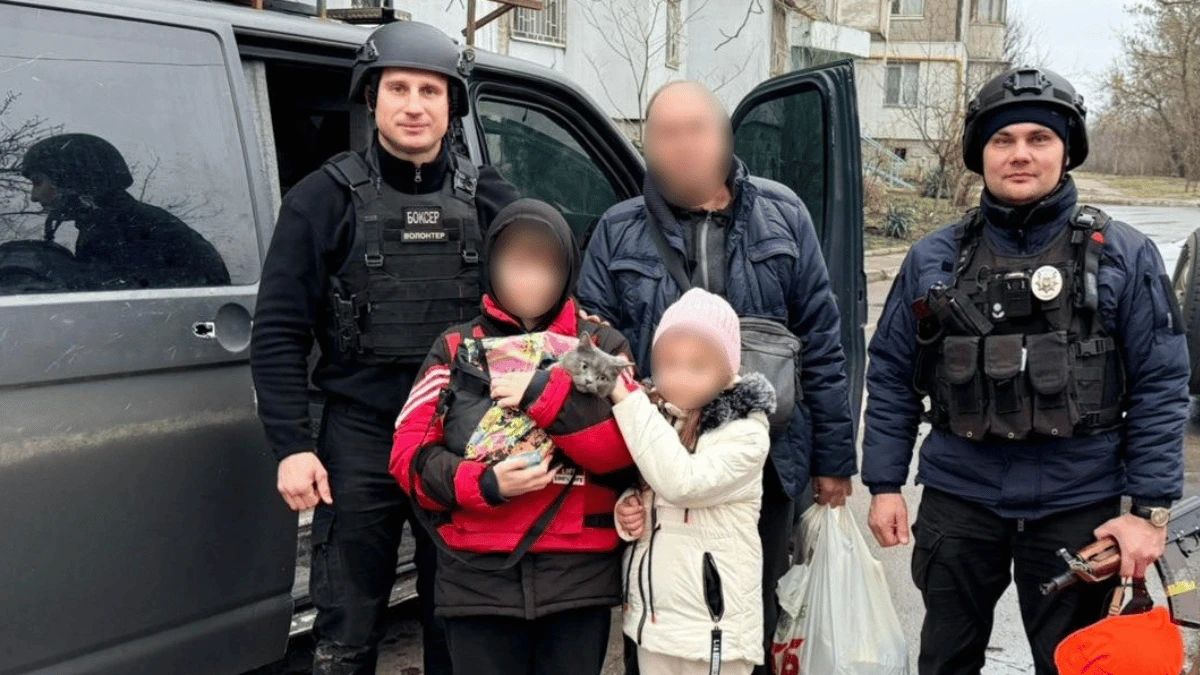 З прифронтових населених пунктів Херсонщини евакуювали шестеро дітей