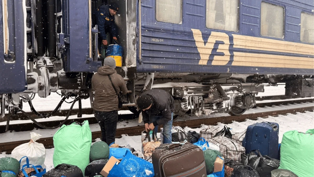 Укрзалізницею упродовж тижня евакуювалися 15 людей з Херсонщини