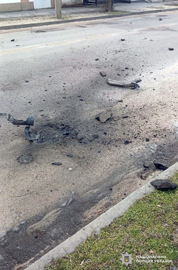 удар від снаряда