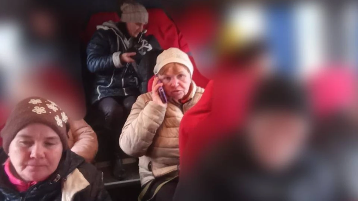 Із Берислава Херсонської області евакуювали 5 людей