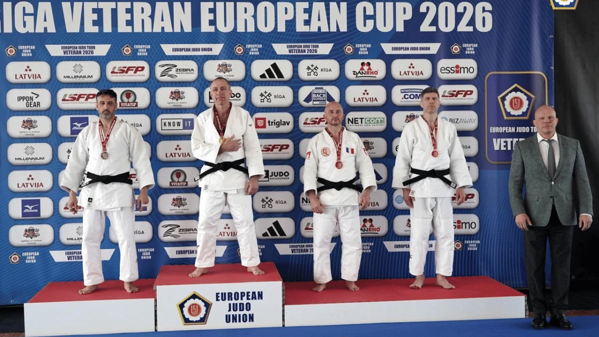Спортсмени з Херсонщини стали призерами Кубка Європи серед ветеранів із дзюдо