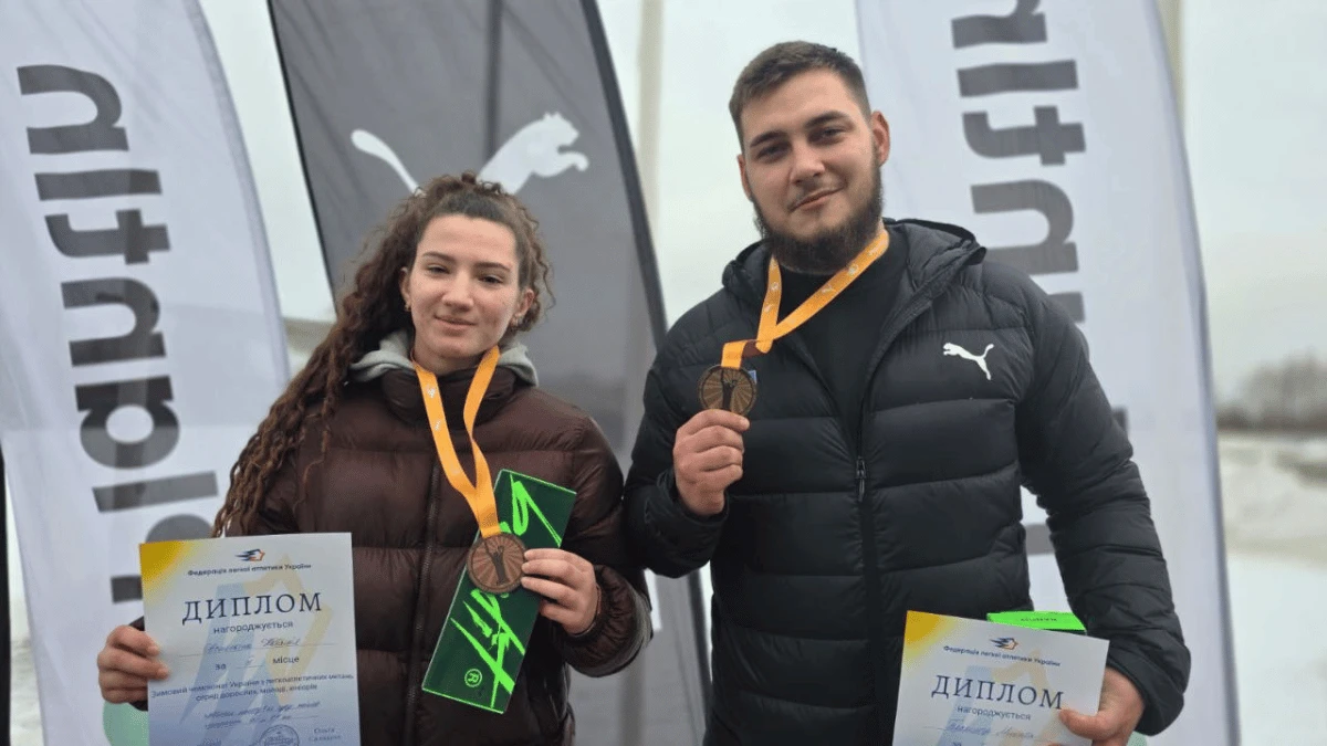 Спортсмени з Херсонщини здобули призові місця на чемпіонаті України з легкоатлетичних метань