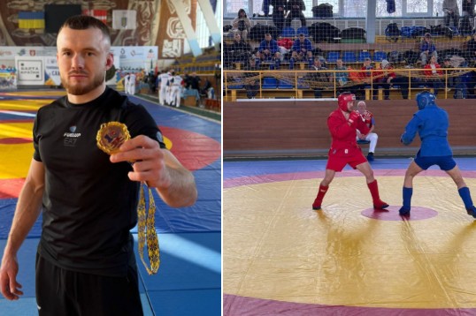 Херсонський спортсмен – чемпіон України з бойового самбо