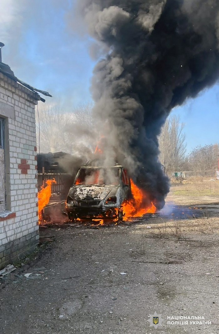 горить авто