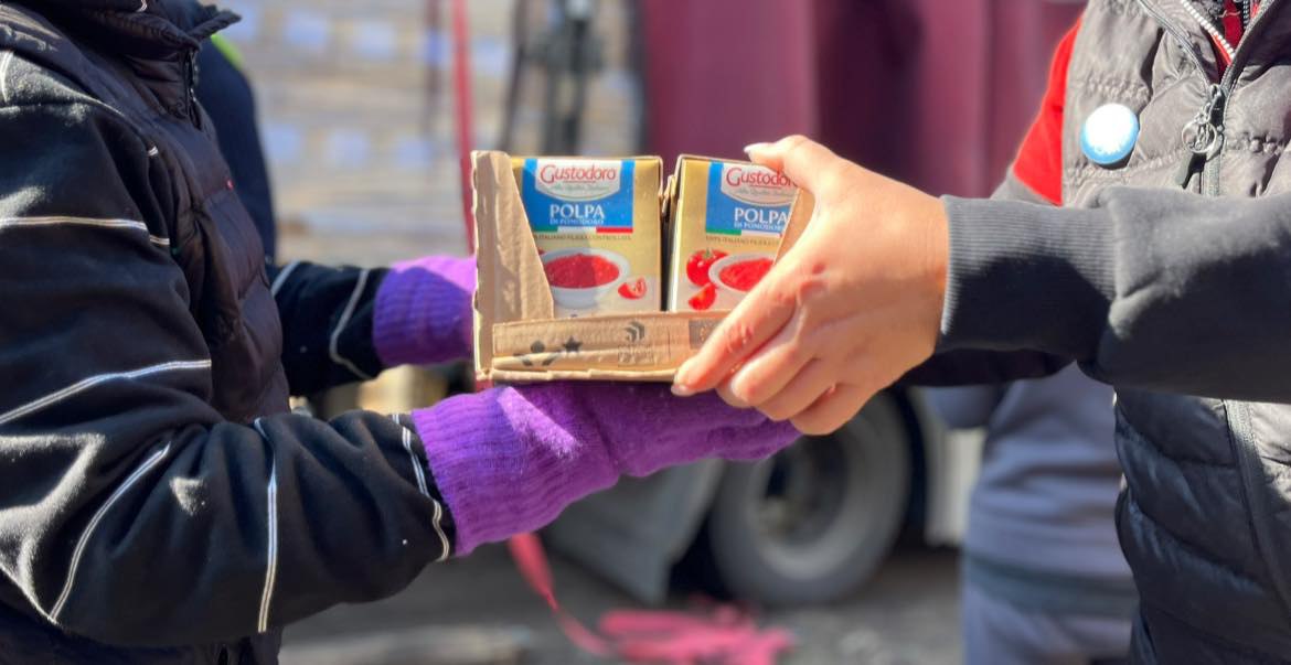 гуманітарний вантаж від Папи Римського