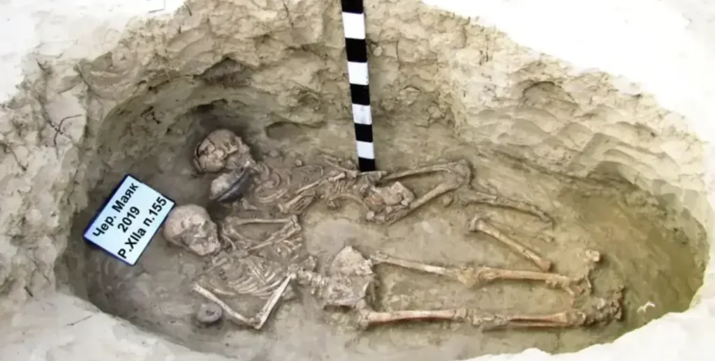 На Херсонщині знайшли унікальне скіфське поховання з токсичним мінералом