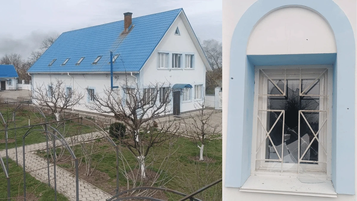 На Херсонщині російські військові обстріляли  Благовіщенський жіночий монастир УПЦ