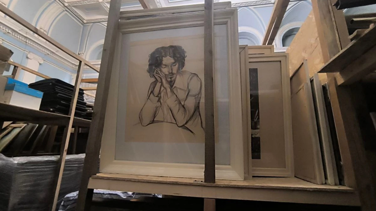 У Херсонському художньому музеї ідентифікували ще одну картину, яку викрали окупанти