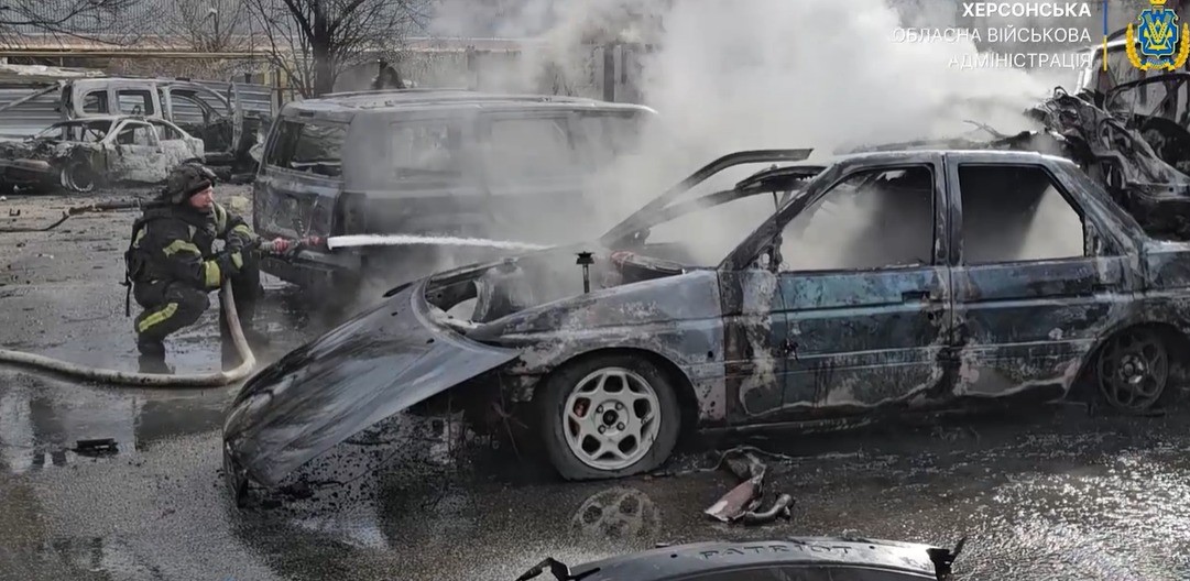 Обстріли Херсонщини