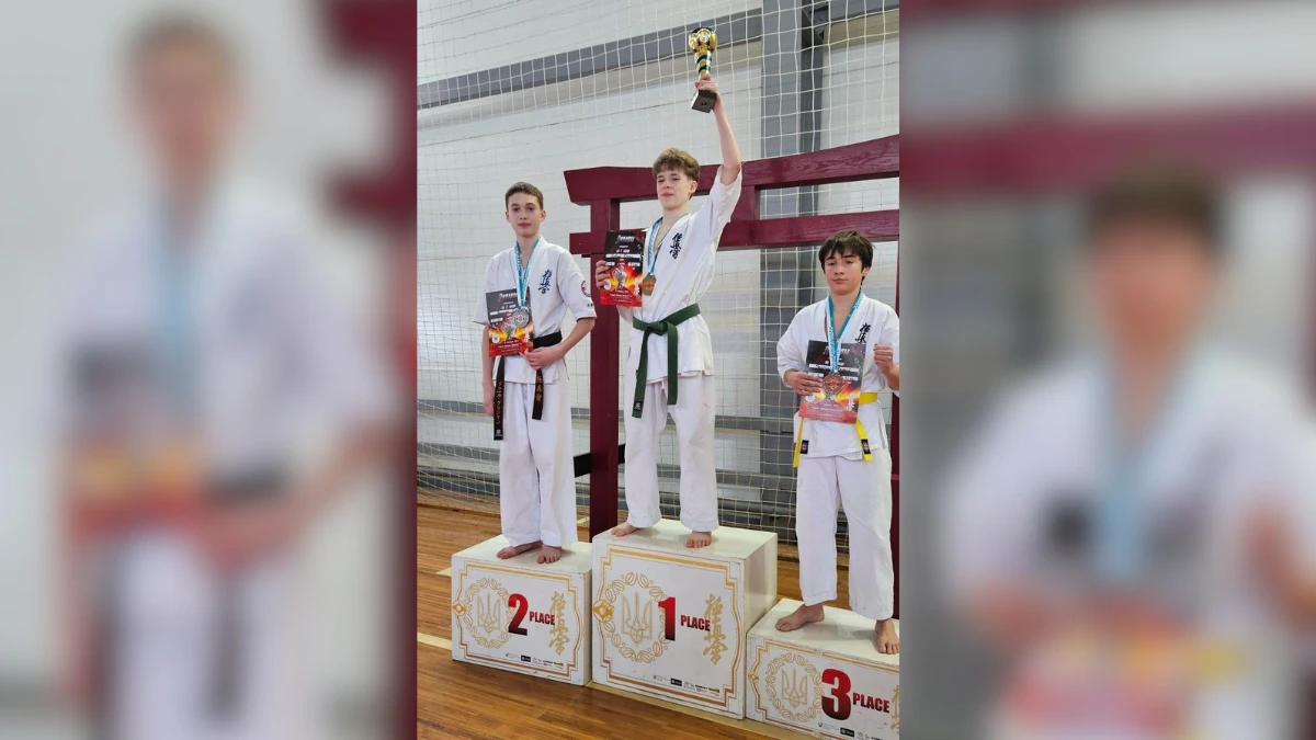 Херсонські спортсмени здобули призові місця на чемпіонаті з кіокушин карате у Полтаві