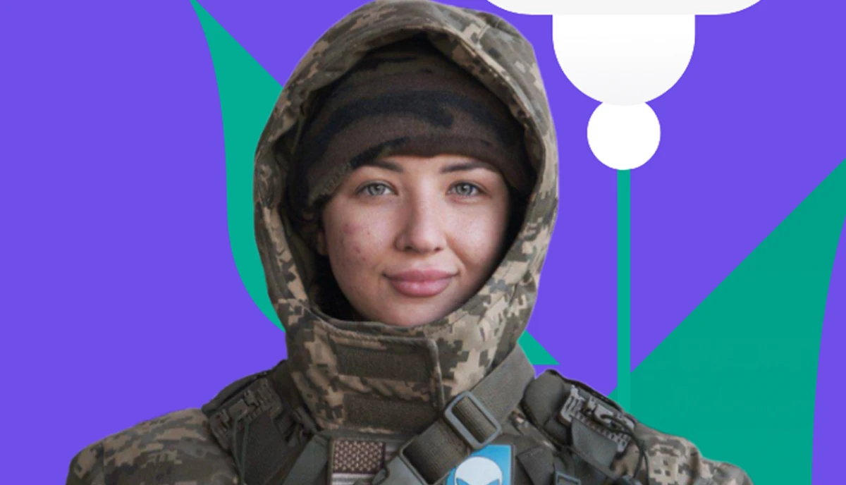 Військова з Херсона Яна Гровер увійшла до списку «УП 100. Сила жінок»