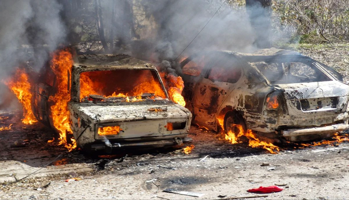 Російські військові атакували Херсон із безпілотника. Поранені троє людей