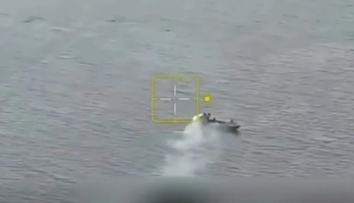 ЗСУ знищили човен армії РФ під час спроби перетнути Дніпро