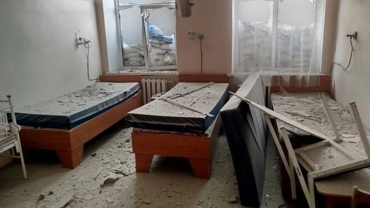 На Херсонщині під російський обстріл потрапив медзаклад. ФОТО