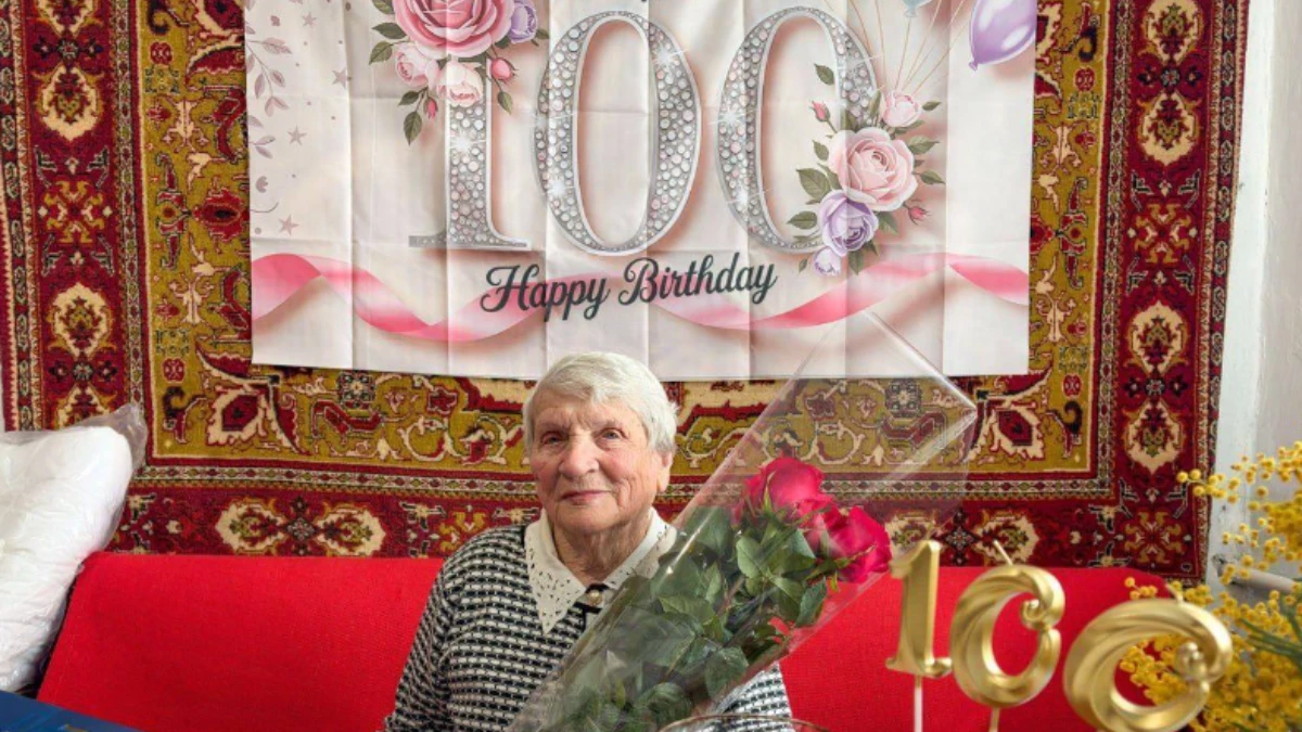 Жителька Херсона Афанасія Данилець відзначила 100-річний ювілей