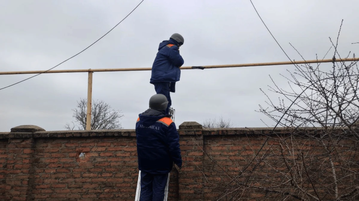 Через постійні російські обстріли вартість робіт з відновлення газопостачання зростає – Херсонгаз