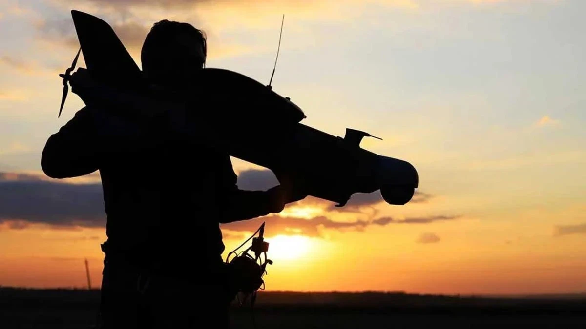 Бійці Херсонської бригади збили вночі 16 безпілотників російських військ