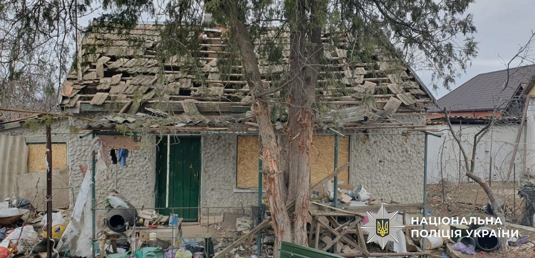 пошкоджений будинок