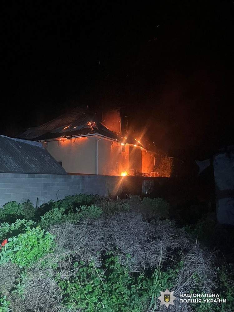пожежа внаслідок обстрілів