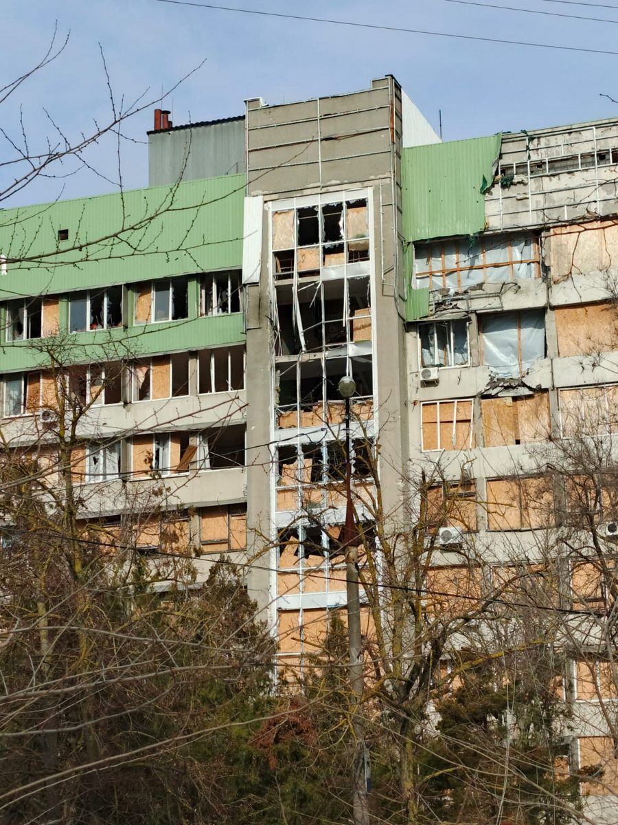 обстріл ХДУ