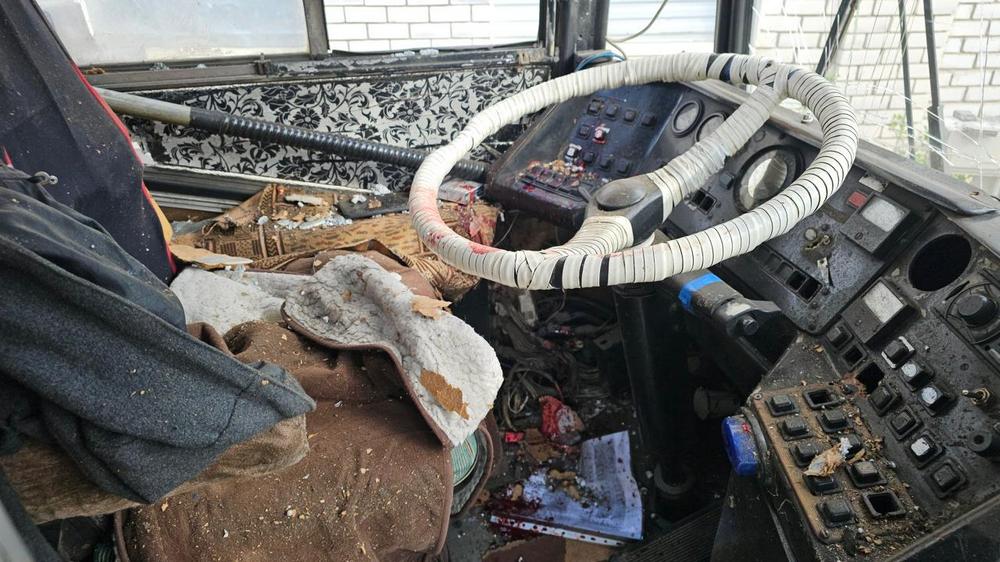 громадський транспорт Херсона під обстрілами