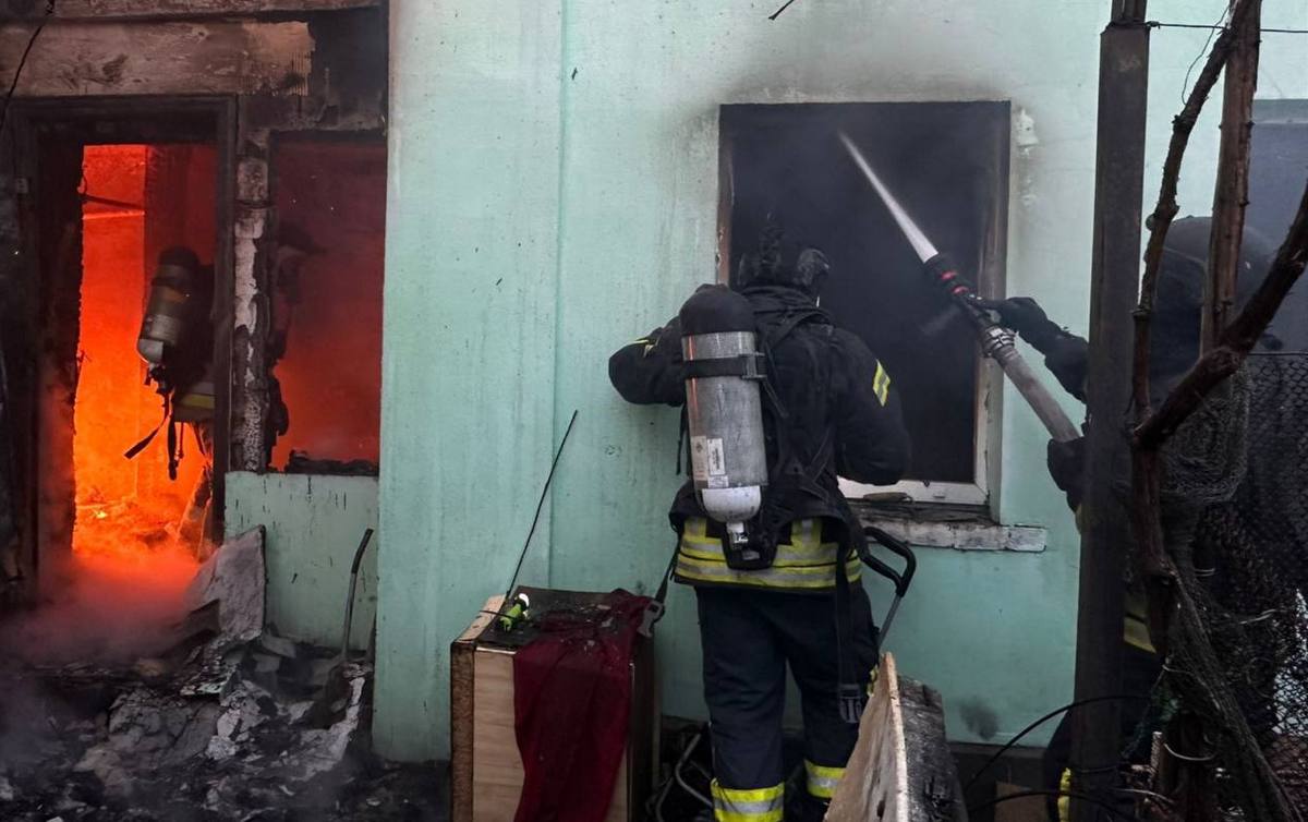 У Херсоні внаслідок пожежі в приватному будинку загинув чоловік