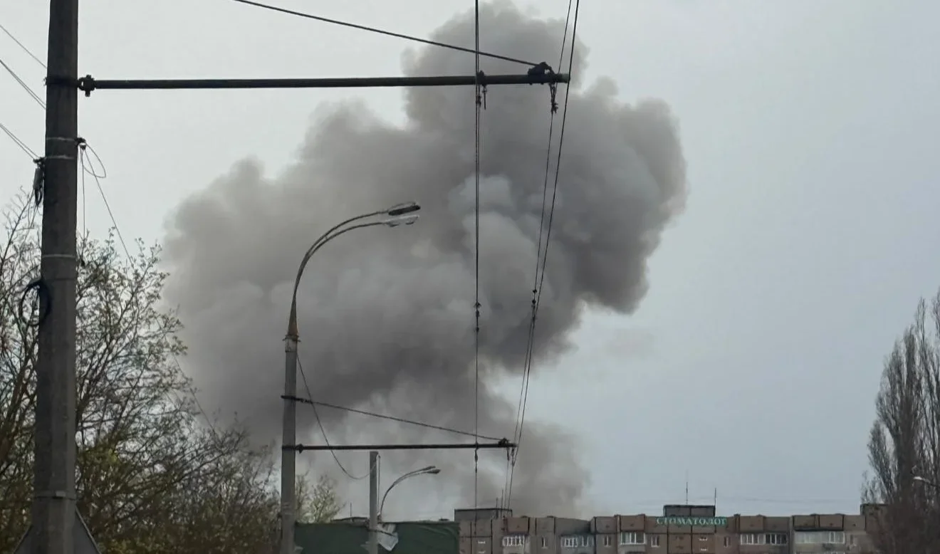 Окупанти показали відео авіаудару по Херсону