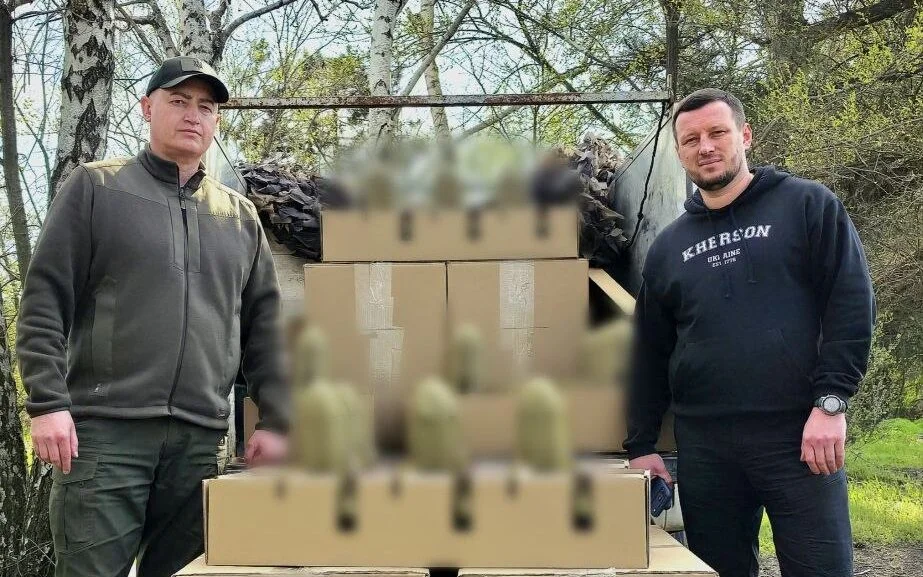 Підрозділи протиповітряної оборони на Херсонщині отримали дрони для перехоплення ворожих цілей