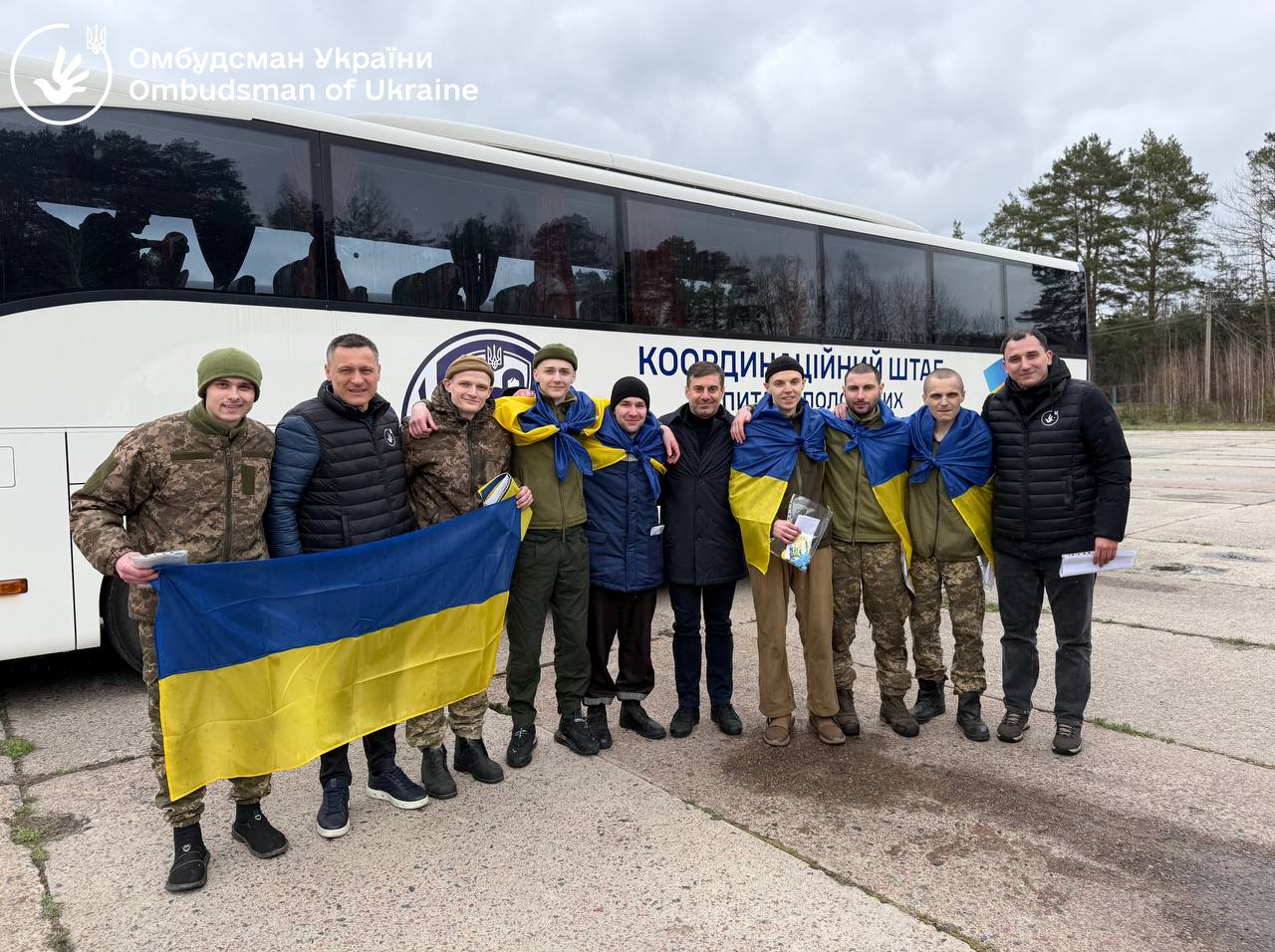 Семеро цивільних повернулися з полону РФ: серед них — жителі Херсонщини