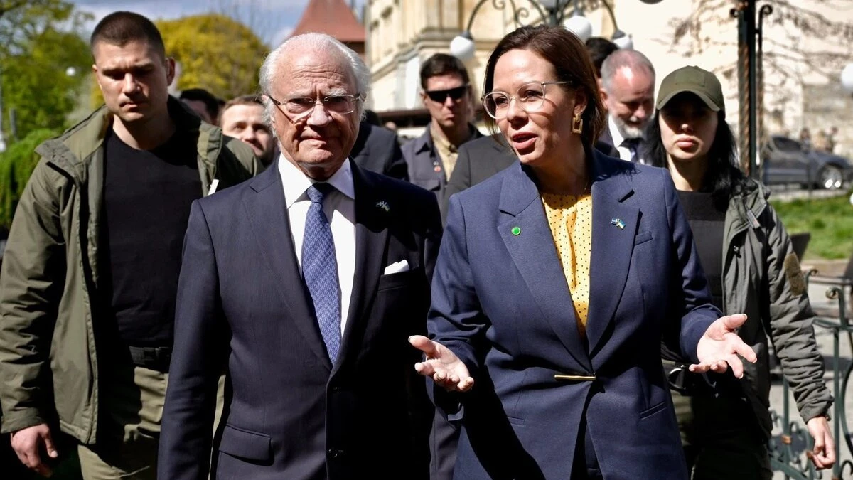 Король Швеції зустрівся з представниками Зміївки Херсонської області