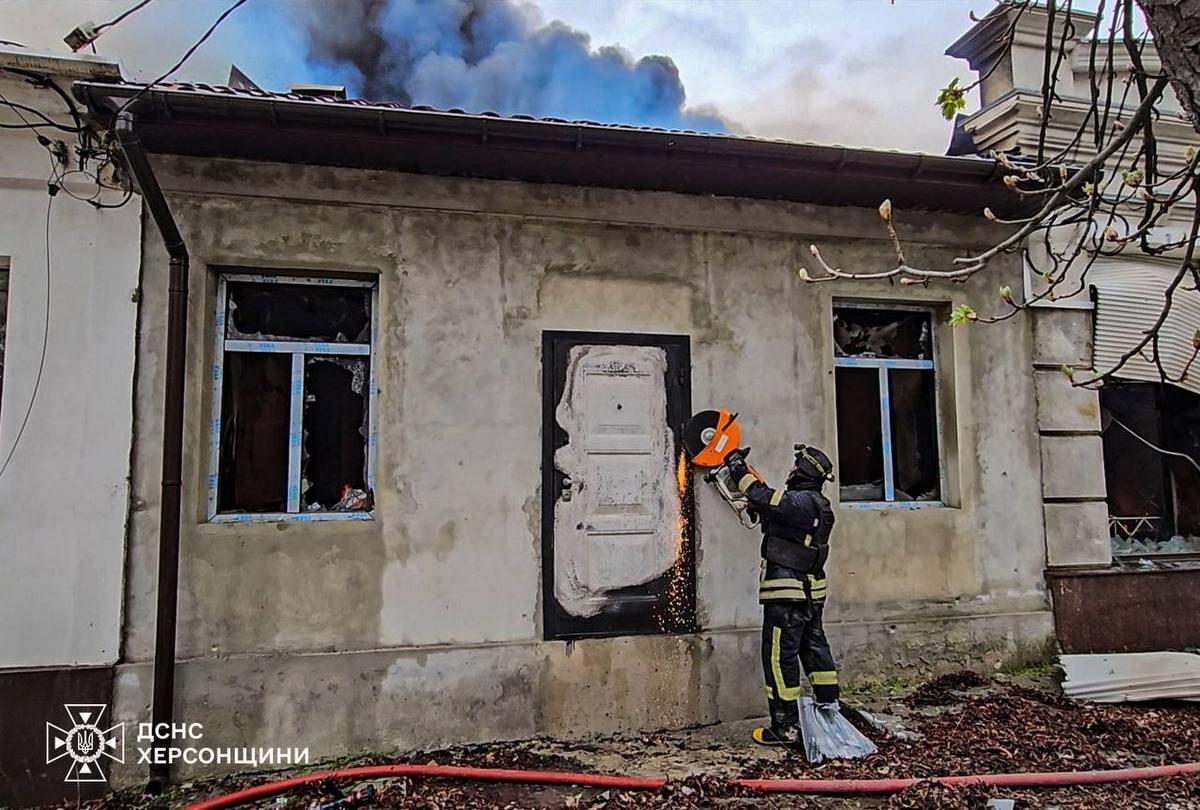пожежа через обстріли