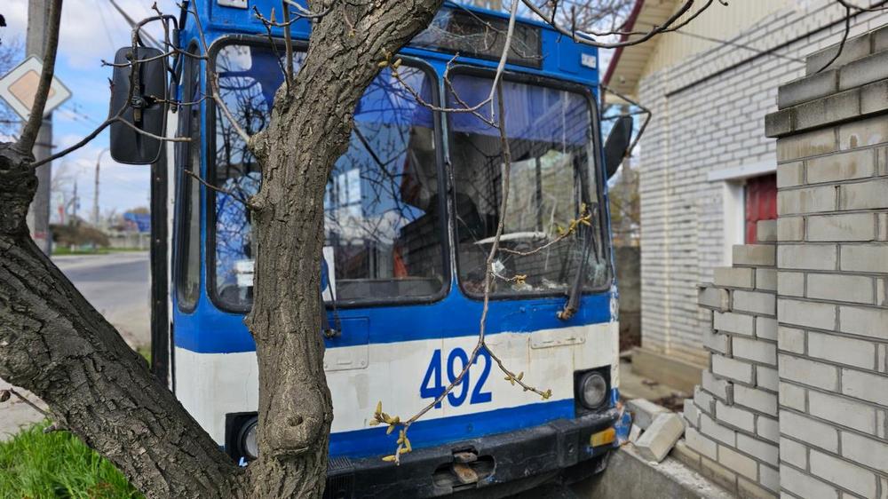 громадський транспорт Херсона під обстрілами