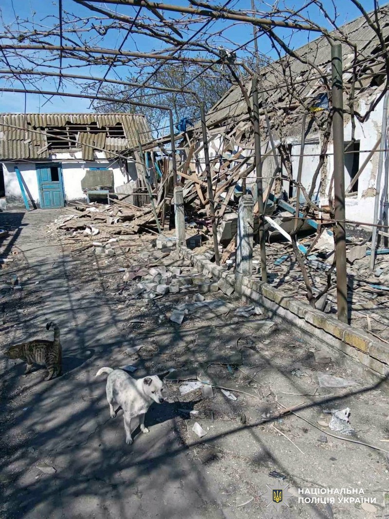 ворожі бстріли Херсонщини